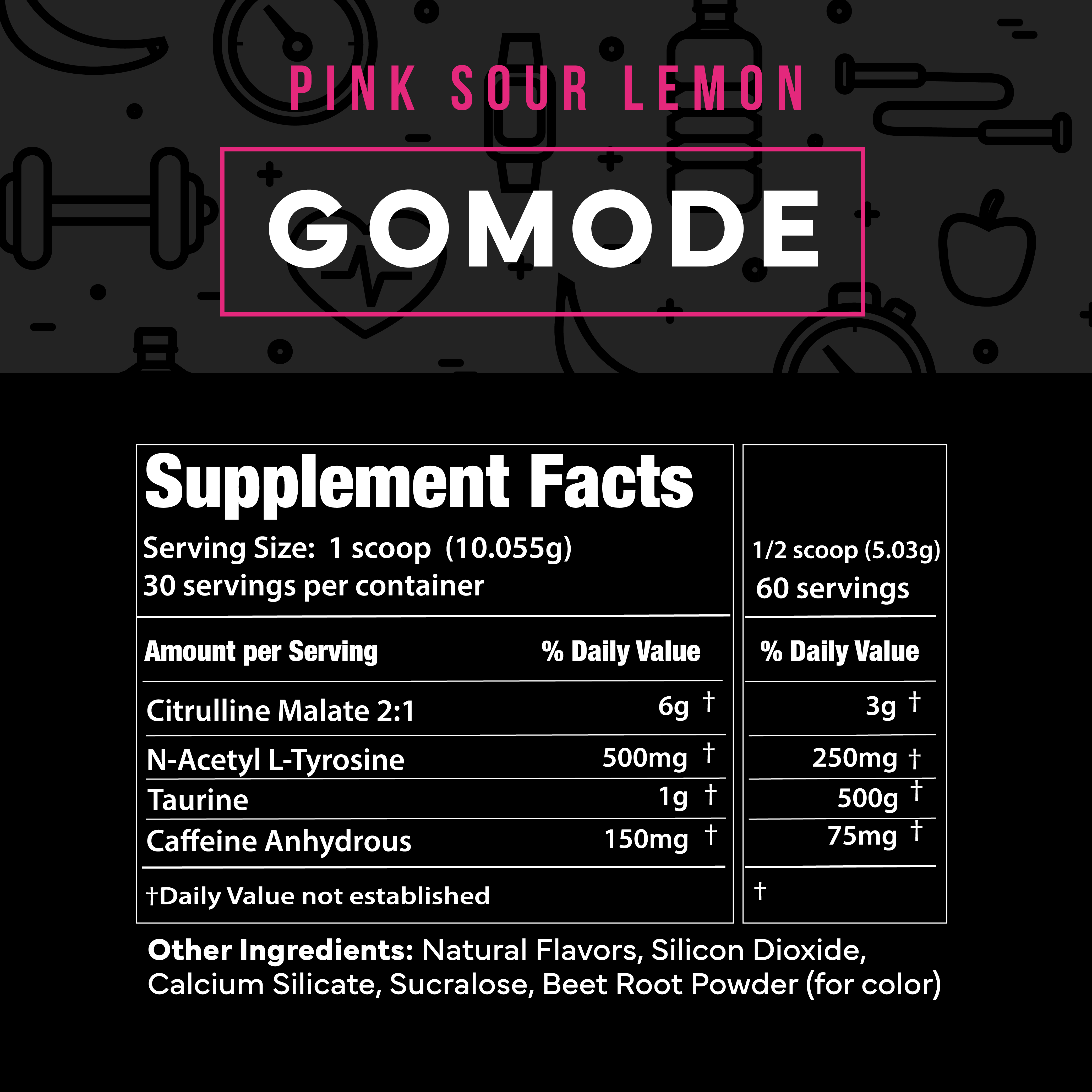 Tub of Pink Sour Lemon
