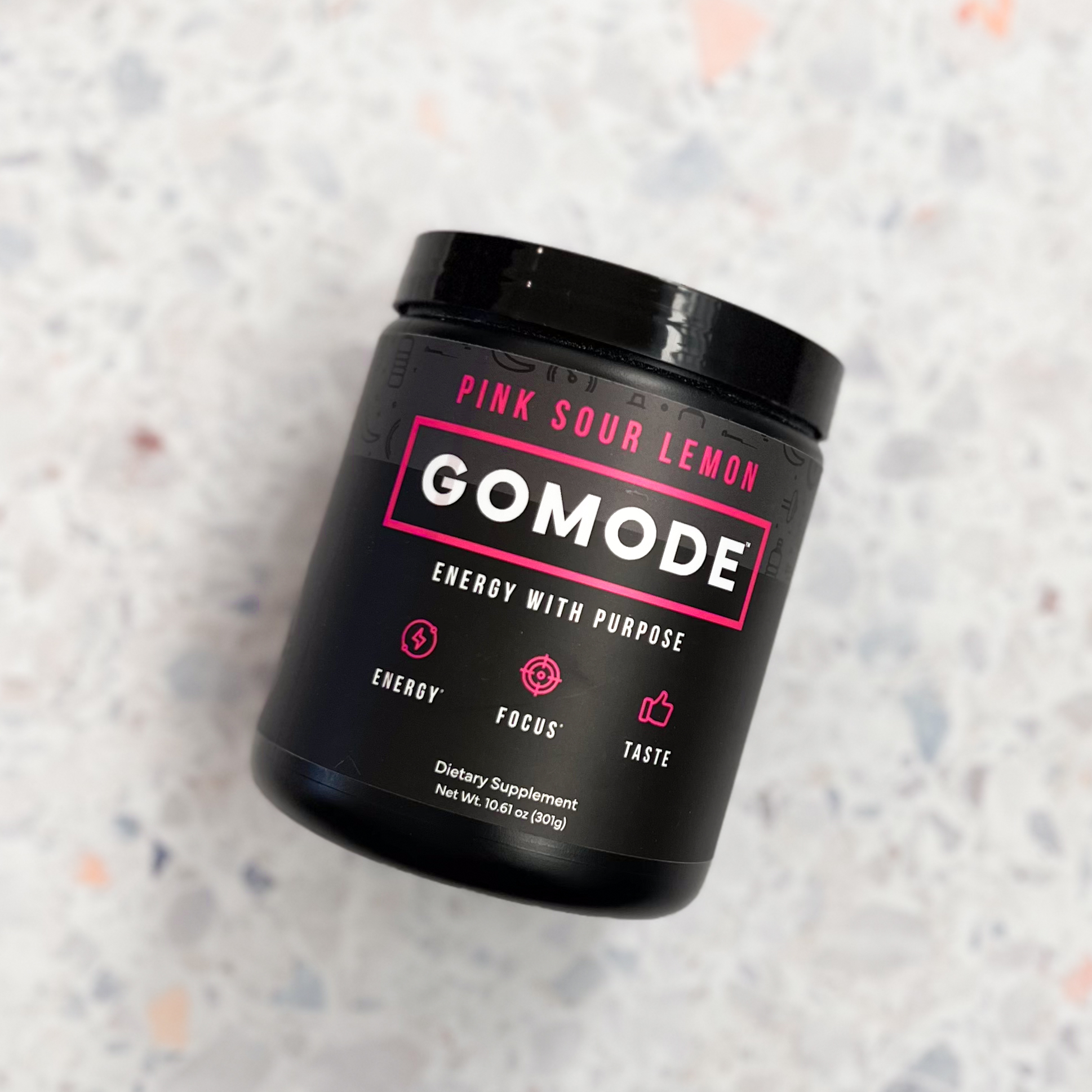 Tub of Pink Sour Lemon